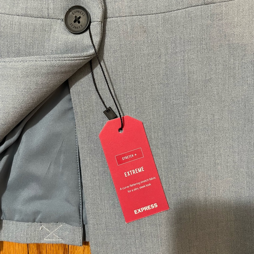 EXPRESS Light Blue Blazer - Picture 3 of 10